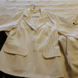 Jackets suits pants and blouses jacket suits white